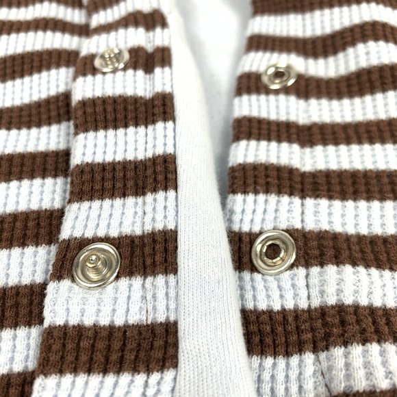 3/$25 Disney Store Tigger Striped Hoodie - Brown/White, Size 24 Mo - Picture 6 of 9